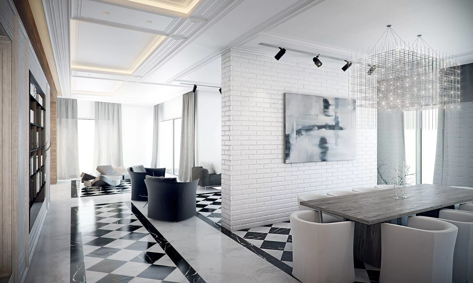 Плитка в современном интерьере Love the dining set Apartment dining room, Luxury interior, Dining room design