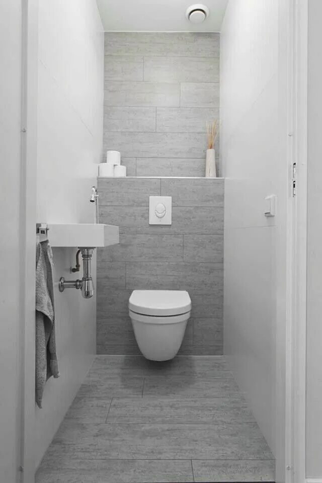 Плитка в туалет комнату дизайн фото 47 Inspiring Bathroom Remodel Ideas You Must Try Small toilet room, Small toilet