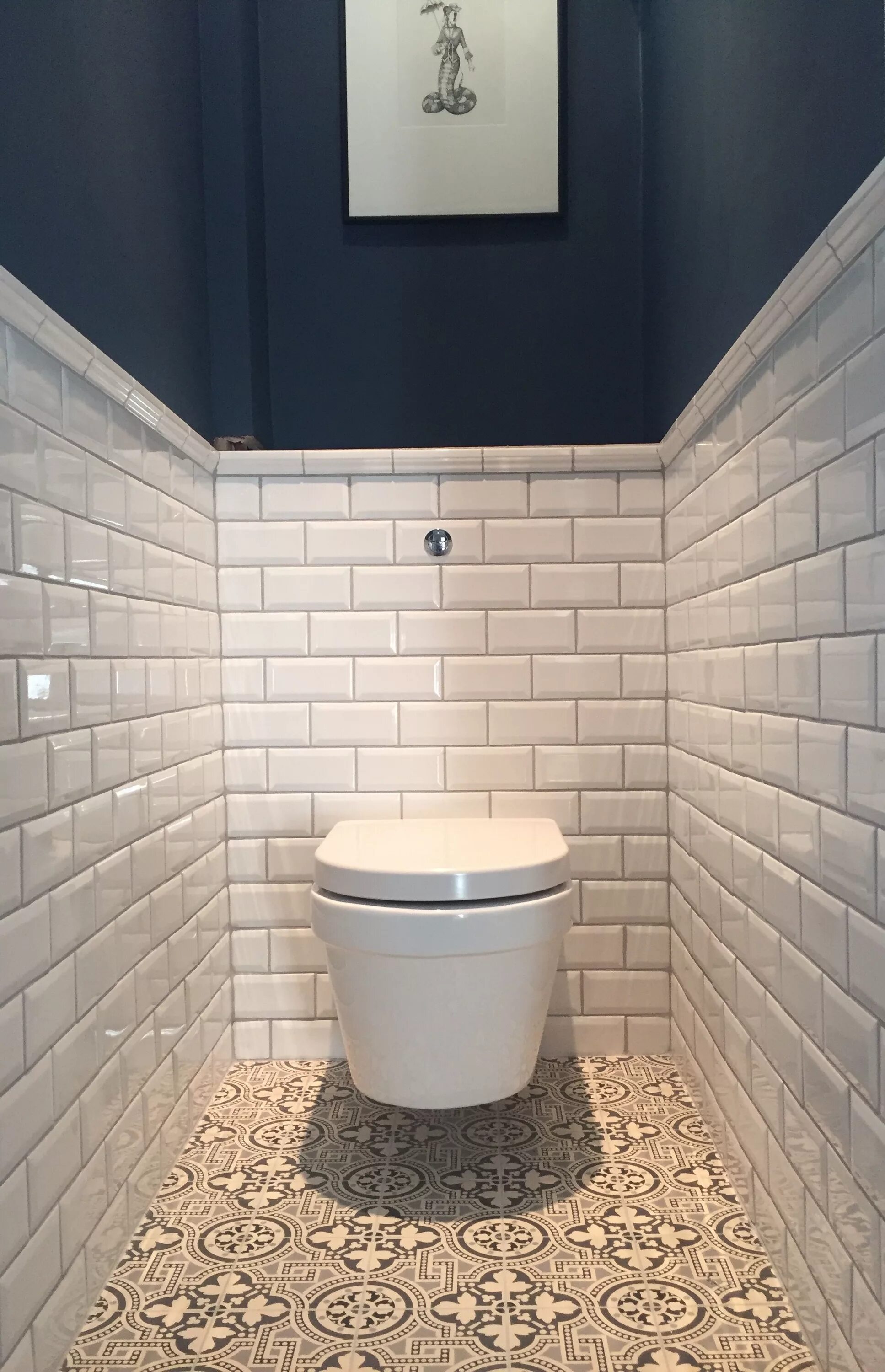 Плитка в туалет на стены фото Pin by Aldo Cervi on Idées Saint-Didier Small toilet room, Small toilet, Bathroo