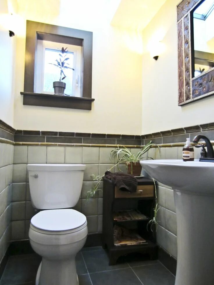 Плитка в туалет на стены фото Tile Your World Bathroom remodel designs, Bathroom tile designs, Powder room dec