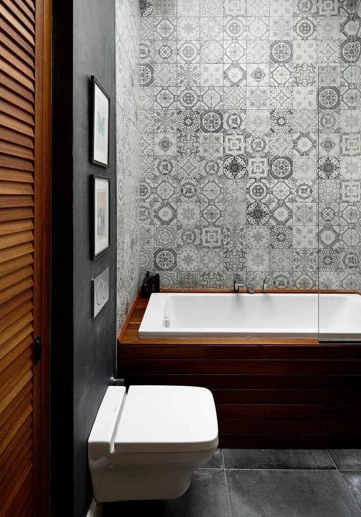 Плитка в ванной дизайн 2024 ALMONDHILL - Picture gallery Bathroom interior design, Small bathroom makeover, 