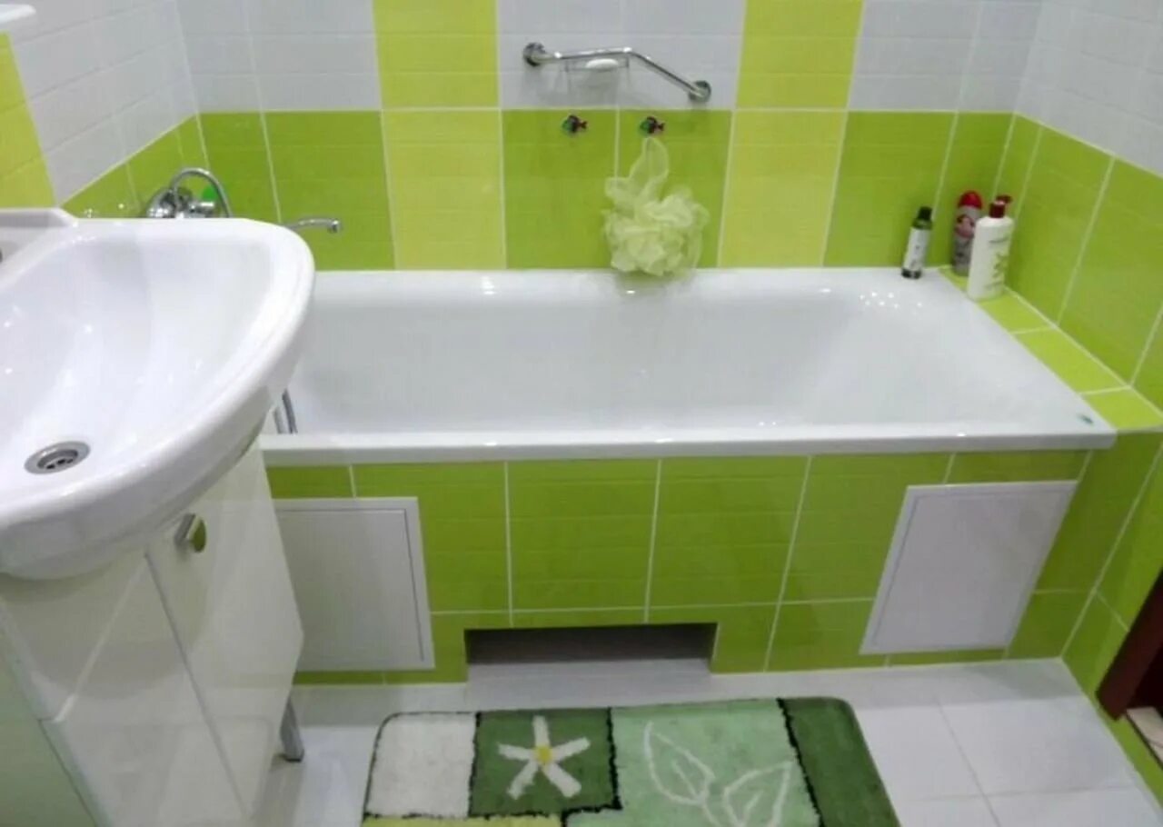 Плитка в ванной фото хрущевки Плитка в ванную хрущевка: найдено 87 картинок