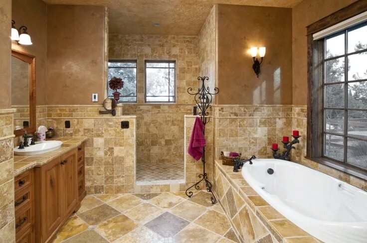 Плитка в ванной комнате частного дома фото Bathrooms Gallery Bathroom remodel cost, Simple bathroom remodel, Guest bathroom