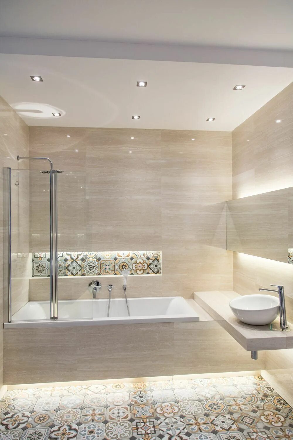 Плитка в ванной комнате фото в современном The Very Best Small Bathroom Remodel Ideas and Functional - Searching for ideas 