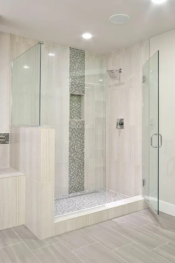 Плитка в ванной с душевой фото Épített zuhanyzó, fürdőszoba felújítás, lakásfelújítás Small bedroom remodel, Ba