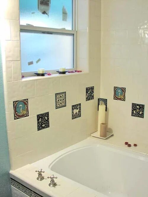 Плитка в ванной своими руками фото 28 6x6 white bathroom tiles ideas and pictures 2022