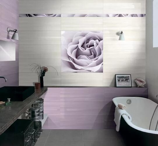 Плитка в ванну с цветами фото Плитка Wake Up (Dado Ceramica), купить коллекцию Wake Up в Москве