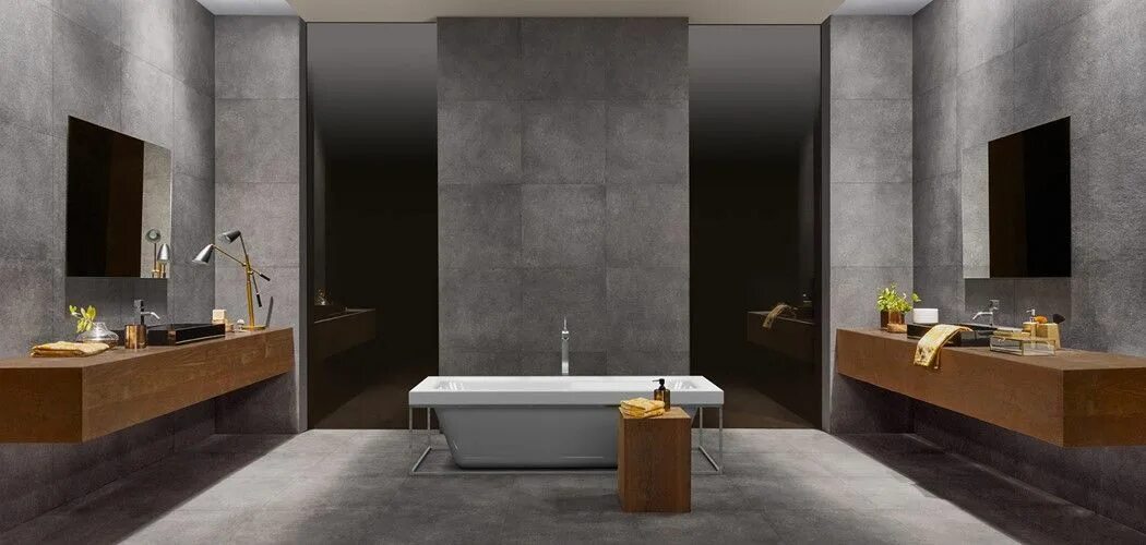 Плитка в ванную комнату под бетон фото Pin by EXTO on Cement Effect and Concrete Effect Tiles Tiles, Porcelain tile, Po
