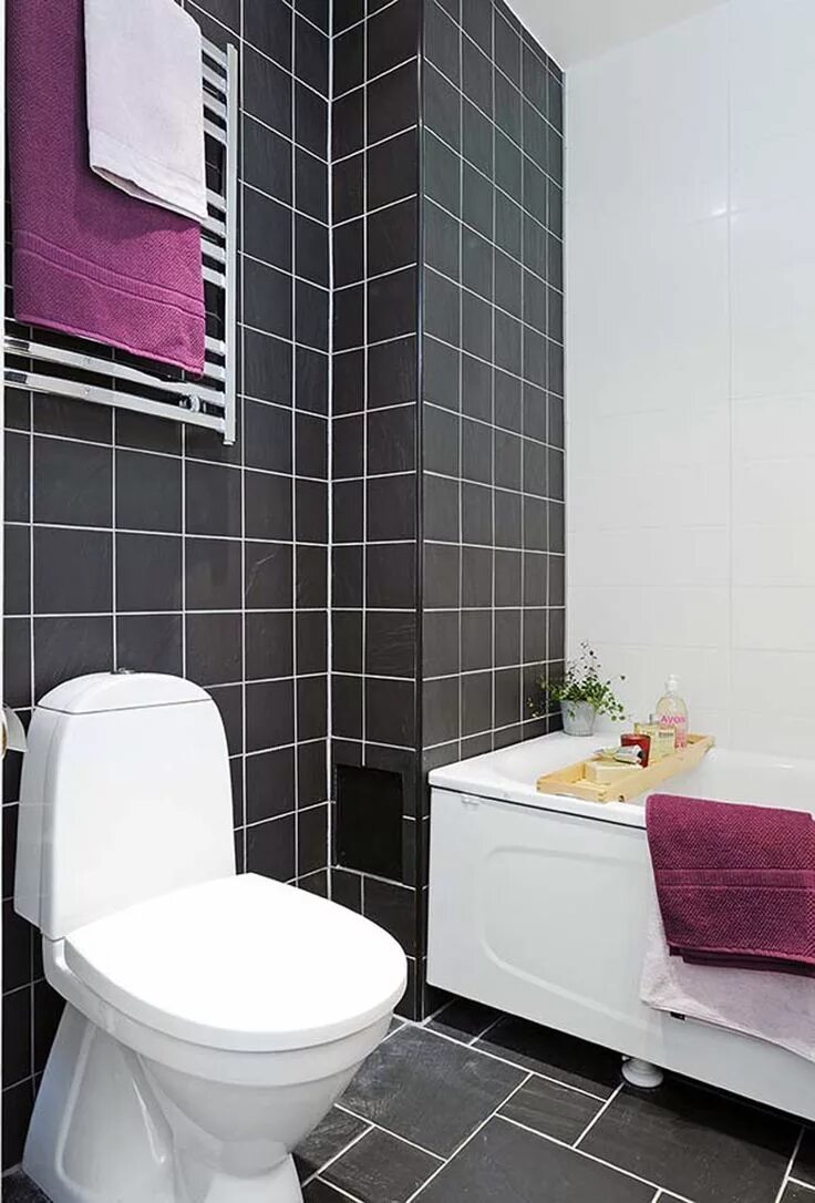 Плитка ванна туалет фото Pin by Gemma Brown on Bathroom ideas Black bathroom floor, White bathroom decor,