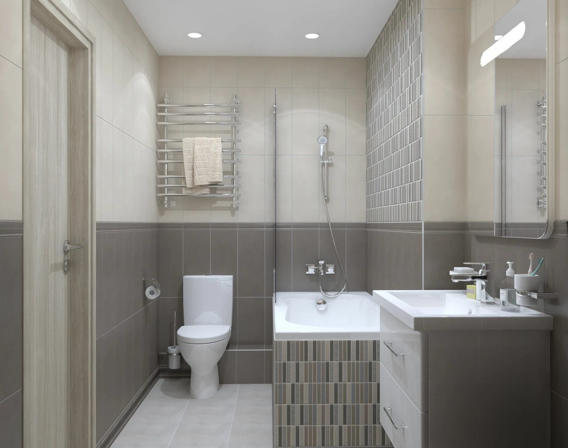 Плитка ванная туалет фото Коллекция Kerama Marazzi Параллель - интернет-магазин Отделкино City