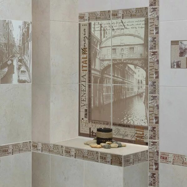 Плитка венеция фото ▶ Венеция Уралкерамика (Venecia Alma Ceramica) - плитка для ванной, кухни, гости