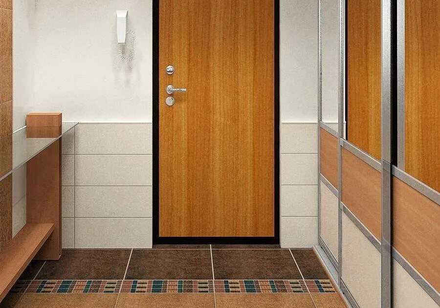 Плитка входной двери фото Плитка у входной двери: варианты укладки, советы, фото
