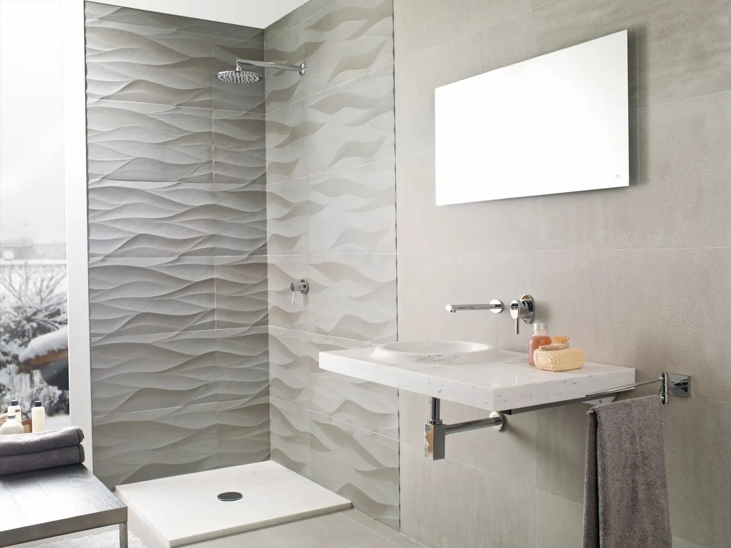 Плитка волна фото ванна Pin by Дружинина Наталья Александровн on Ботсад Bathroom tile designs, Modern ba