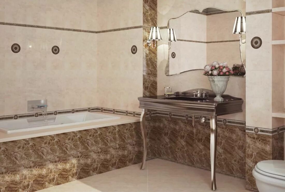 Плитки для ванной в нальчике фото Плитка Belleza Бельведер - купить в Москве с доставкой по низкой цене