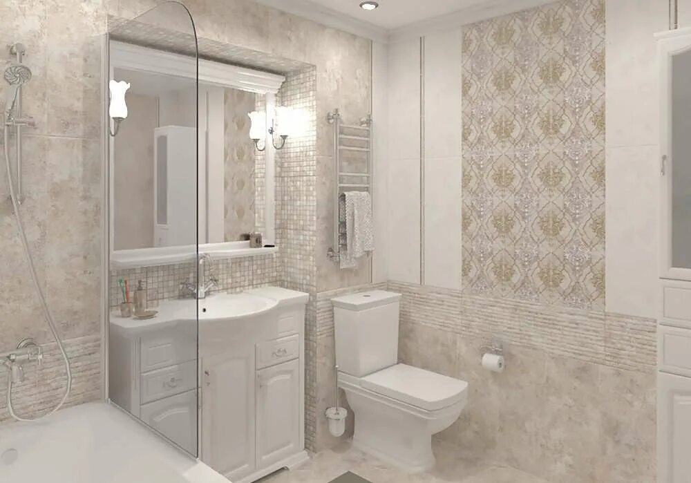 Плитки для ванной в нальчике фото Коллекция Verona, Уралкерамика (Alma Ceramica) - купить керамогранит и керамичес