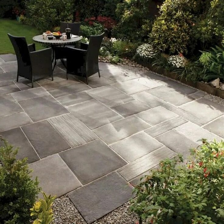Плитки на даче фото backyard deck ideas on a budget #outdoordecklightingideas Terrasse pierre, Amena
