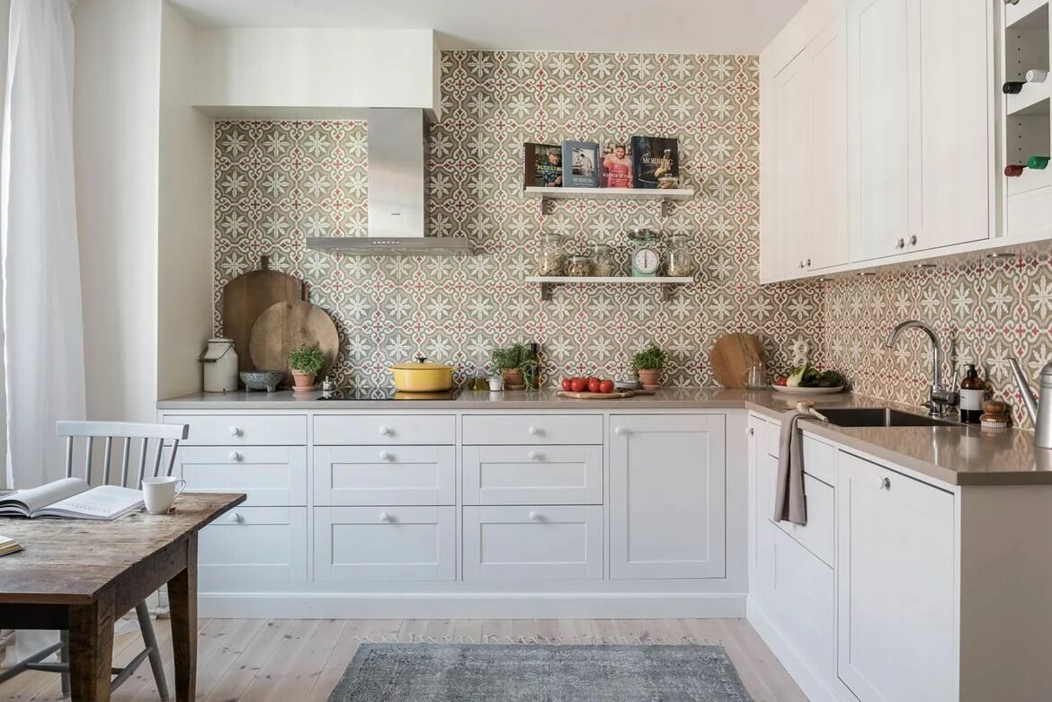 Плитки на кухню фото современная кухня Mäklare Södermalm Stockholm Köksinredning, Heminredning kök, Kök
