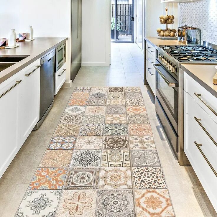 Плитки на кухню на пол фото цена 2'' Thick 19.7'' W x 47.2'' L Plank Luxury vinyl tile, Vinyl flooring, Flooring