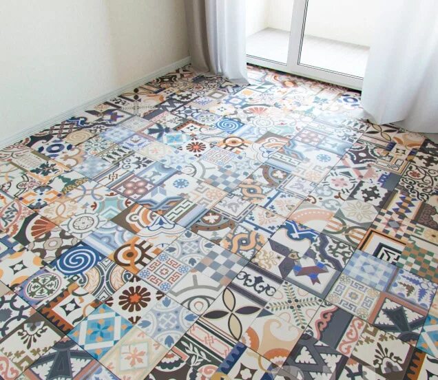 Плитки пэчворк фото Керамогранит Realonda Porcelanico Patchwork, купить в Москве с доставкой, цена 5