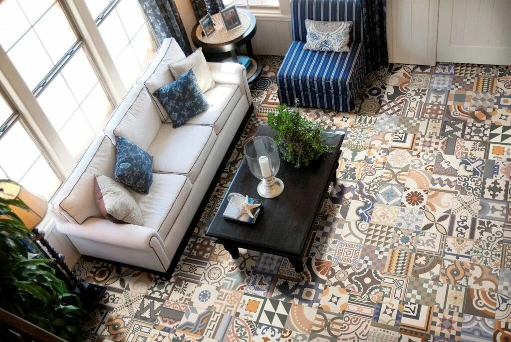 Плитки пэчворк фото Керамогранит Realonda Patchwork - купить в Москве
