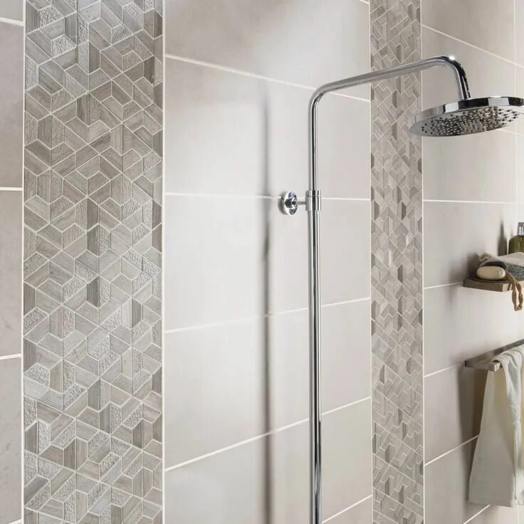 Плитки в ванную комнату фото леруа Comment entretenir son carrelage ? Leroymerlin salle de bain, Carrelage salle de
