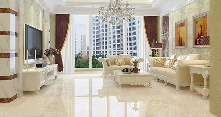Плитки в зал фото Wholesale rooms matt glaze tiles porcelanato 60x60 anti slip flooring ceramic ru