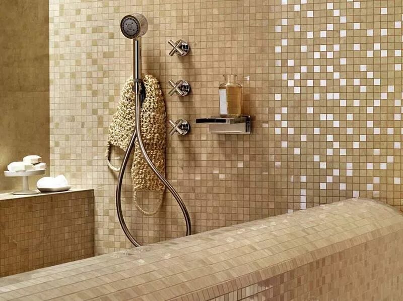 Плитку мозаика в ванной фото Плитка Stonevision (Marazzi Italy), купить коллекцию Stonevision в Москве