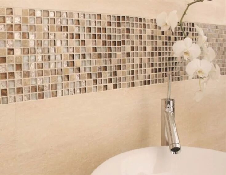 Плитку мозаика в ванной фото 36 Stunning Mosaic Tiled Wall for Your Bathroom - Matchness.com Mosaic bathroom,