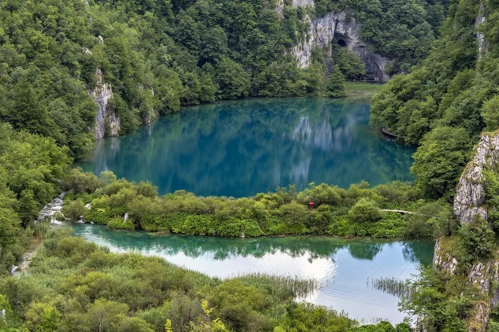 Плитвицкие озера фото Lower Plitvice Lakes @ the red umbrella* From the little . Flickr