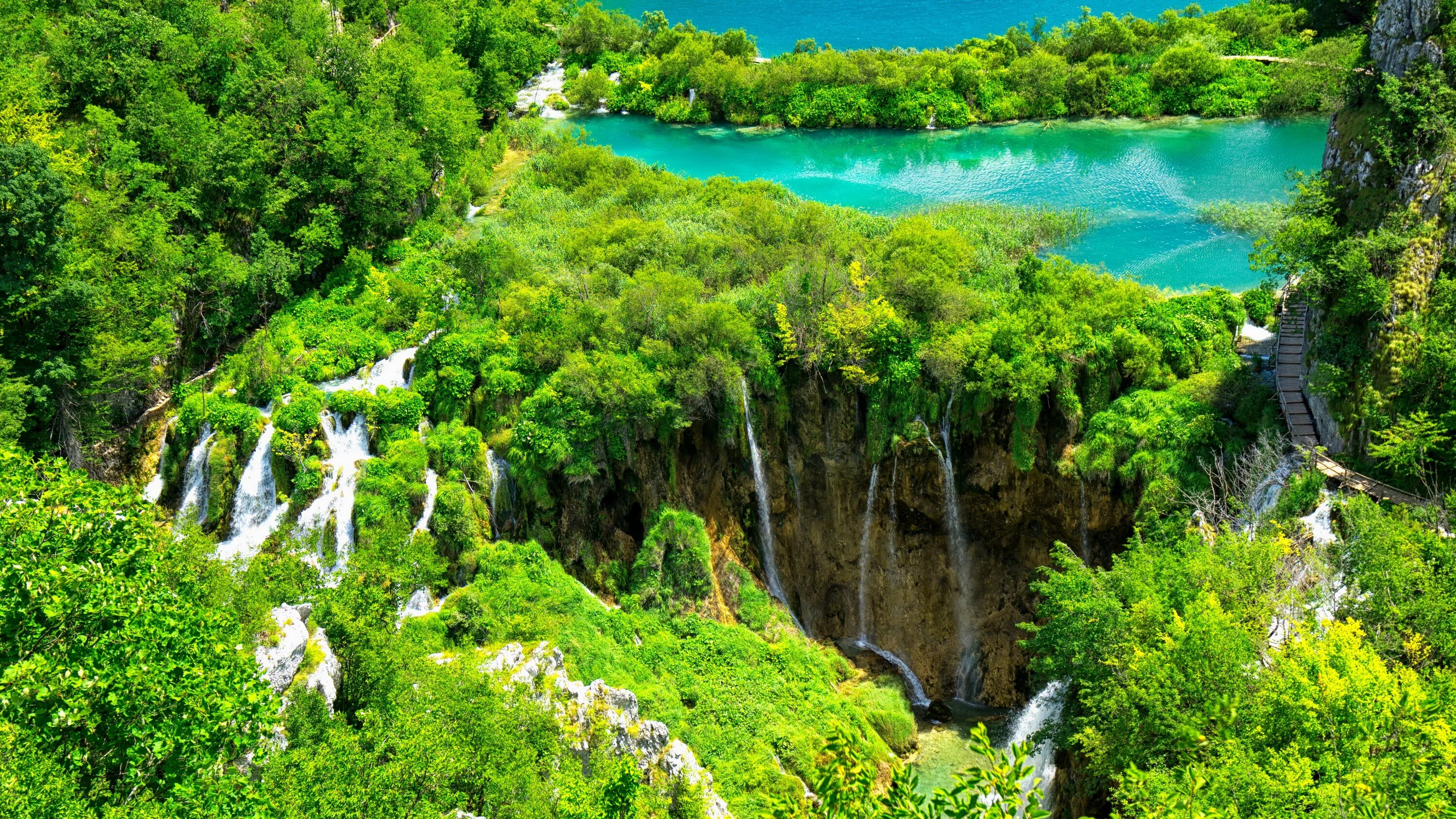 Плитвицкие озера хорватия фото Wallpaper : nature, plants, rocks, water, forest 3840x2160 - lumberjacck - 22129