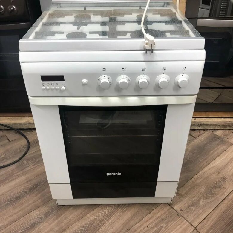 Плиты горение фото Газовая плита Gorenje Доставка - купить в Москве, цена 10 000 руб., продано 9 се