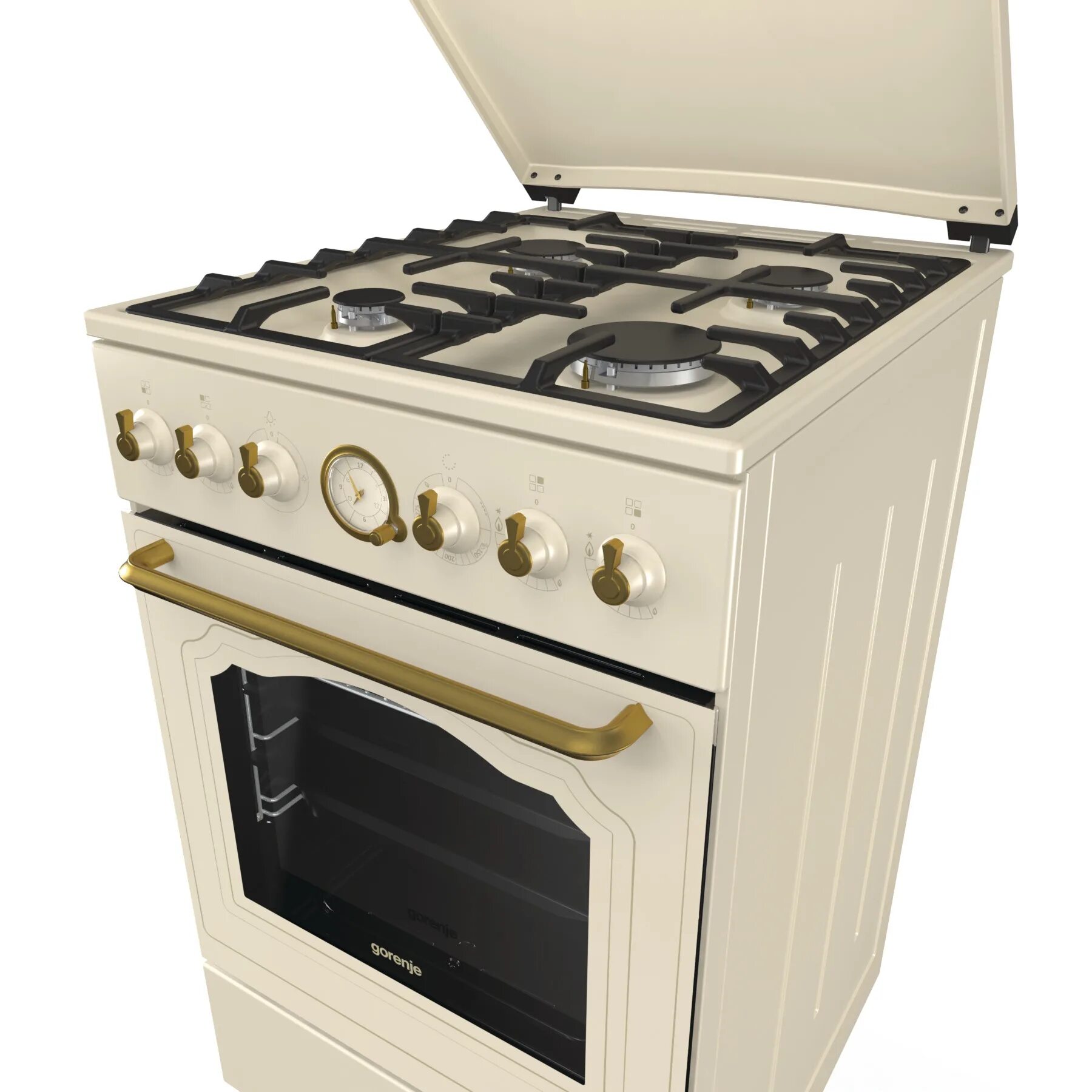 Плиты горение фото Газовая плита GORENJE GI 52 CLI купить в интернет-магазине Премьер Техно. Цена, 