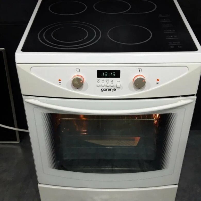 Плиты горение фото Плита стеклокерамическая "gorenje" - купить в Москве, цена 15 000 руб., продано 