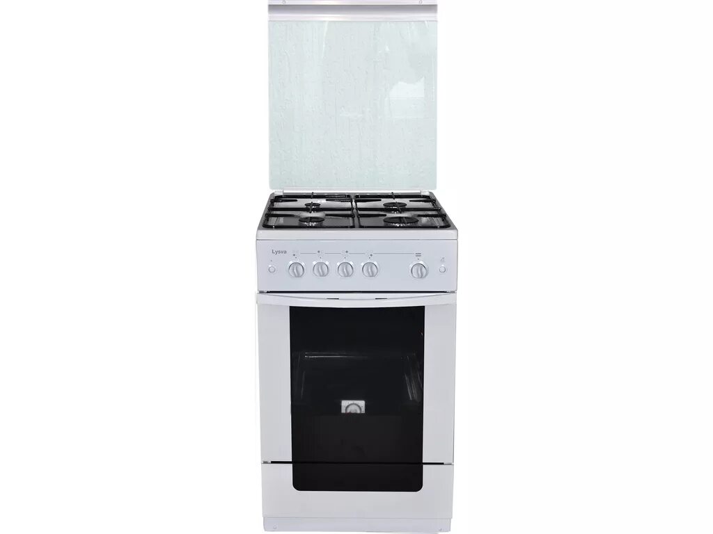 Плиты лысьва газовая фото Плита газовая Лысьва ГП 400 М2С-2у white, со стеклянной крышкой Варочн. панель -