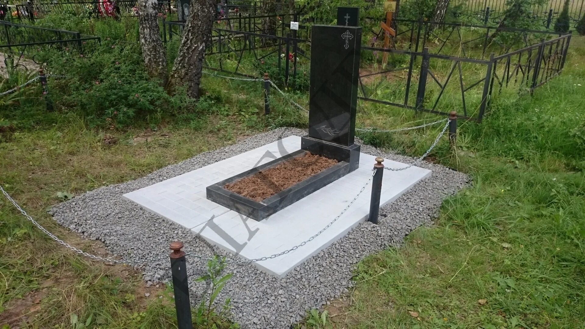 Плиты на могилу фото и цены Ритуальная плита М01 - купить по цене 29500 руб в Брянске