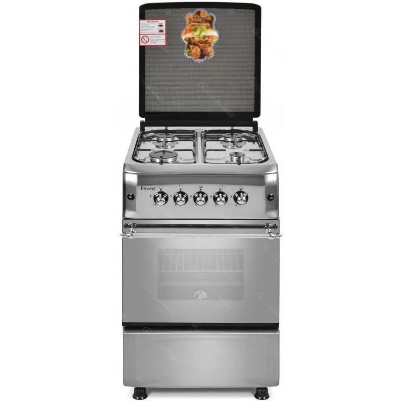 Плиты в эльдорадо фото и цены Плита газовая Ferre G5040-LIGV I купить за 19719 ₽, в интернет магазине specclim