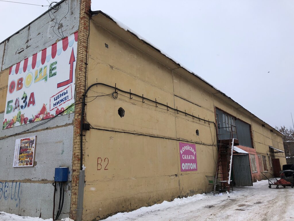 Плодоовощная база ул адоратского 65 фото Плодоовощная база, farmers' market, Schyolkovo, Sovetskaya ulitsa, 1с15 - Yandex