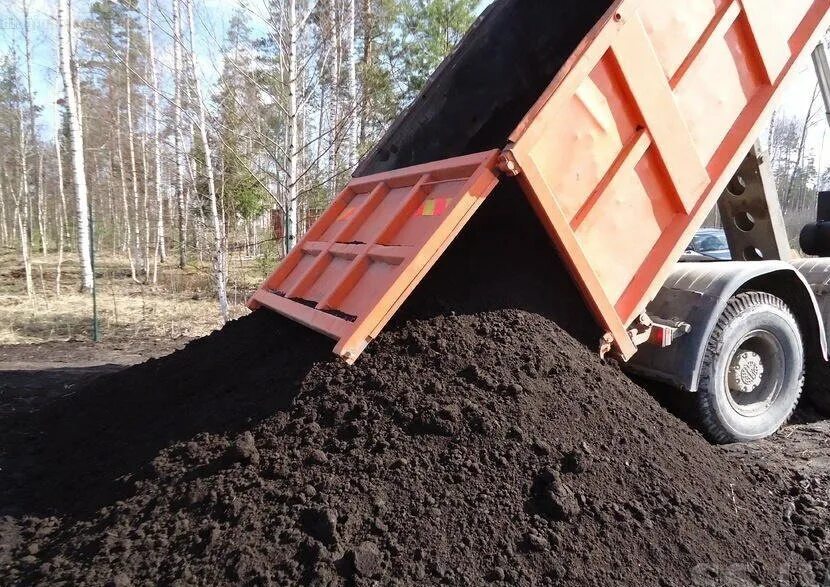 Плодородный грунт как выглядит фото Доставка торфа в Нижегородской области Купить чернозём с доставкой