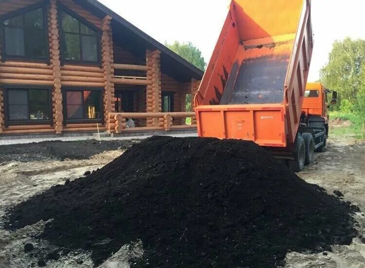 Плодородный грунт как выглядит фото Разработка грунта экскаватором в Чехове - Земляные работы - Ремонт и строительст
