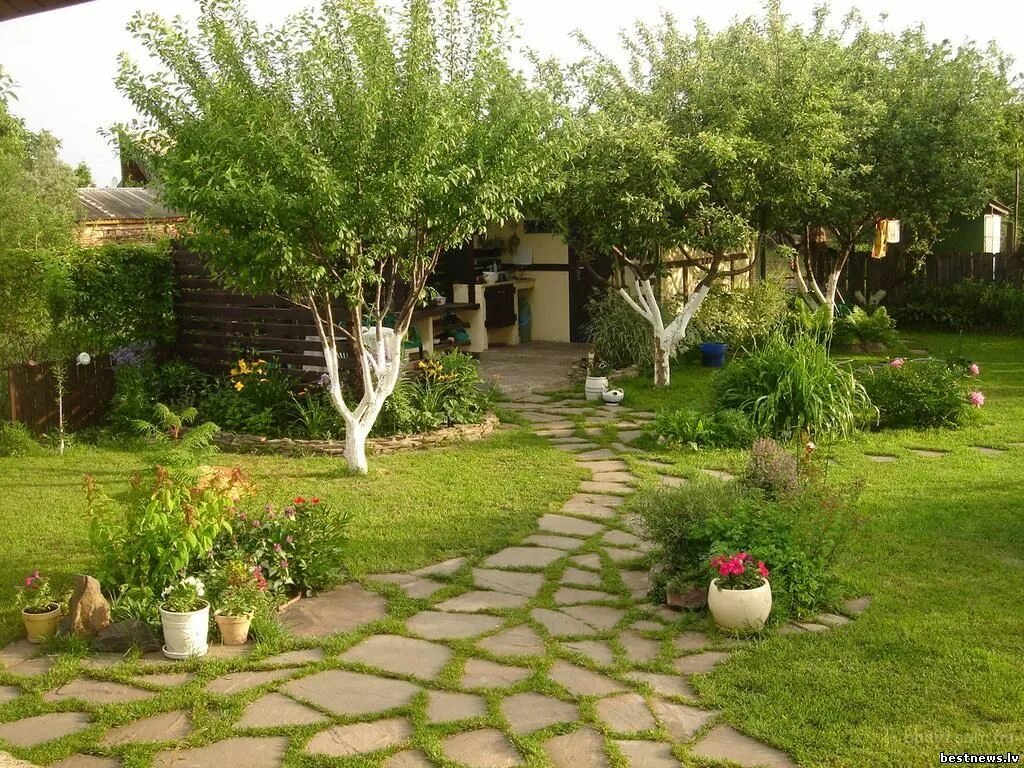 Плодовый сад в ландшафтном дизайне фото Создаём свой идеальный загородный дом и огород, интересная новость категории Нед