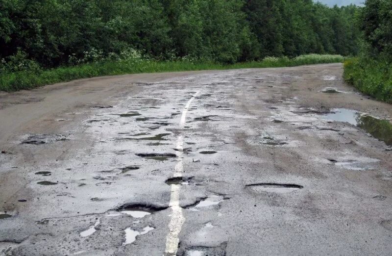 Плохая дорога фото "К тайнам тысячи озёр" (в Карелию на УАЗе). Этап № 4: Южная Карелия - УАЗ 315195