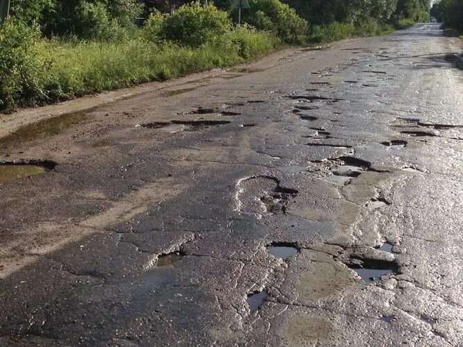 Плохая дорога фото Возможна ли весна без "ямочных" страданий?