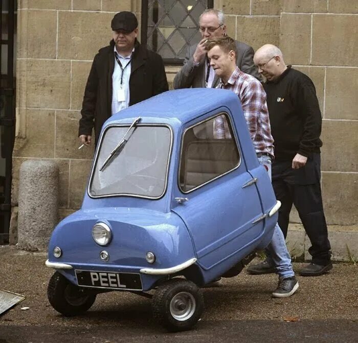 Плохая машина фото Peel P50 - Самый лёгкий автомобиль в мире Крутые Тачки Дзен