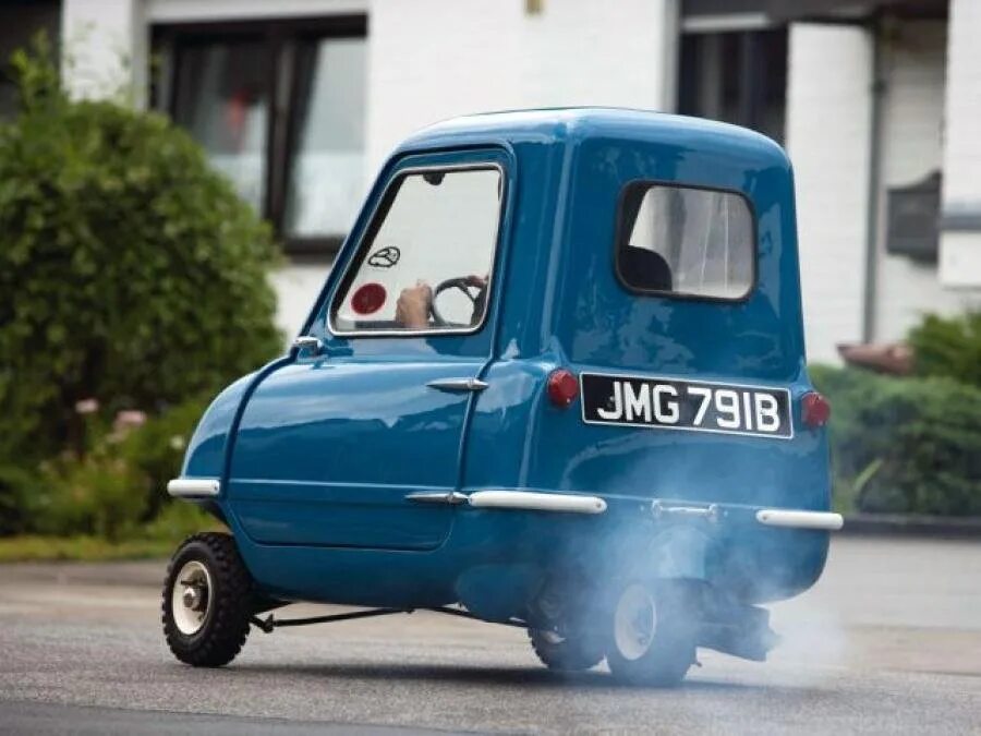 Плохая машина фото Peel-P50 - одноместный малыш с острова Мэн. - DRIVE2