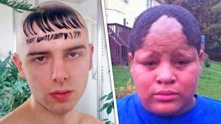 Плохая прическа VIDEO: Die 10 schlimmsten Haarschnitt Fails - Die lustigsten Frisuren der Welt! 