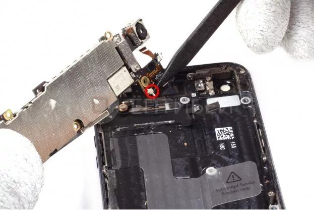 Плохо ловит сеть на телефоне что делать Замена кнопки включения в iPhone 5