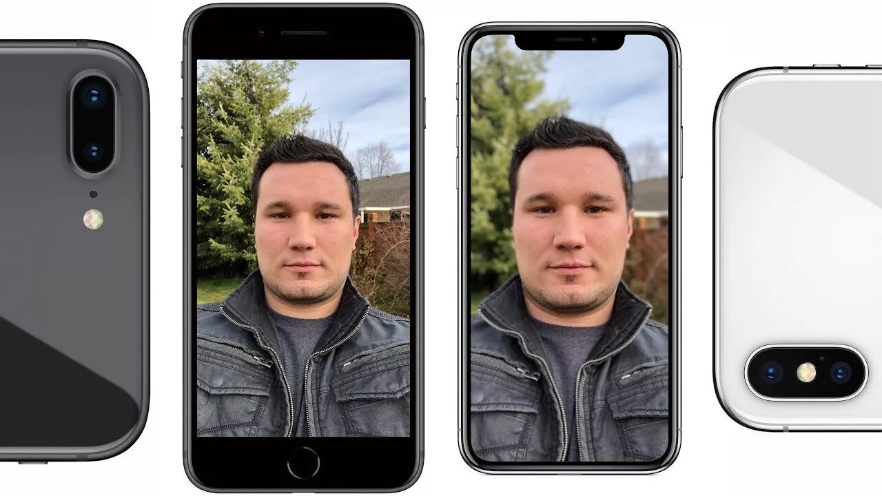 Плохое качество фото на айфон 15 iPhone X vs 8 Plus Camera Comparison - YouTube