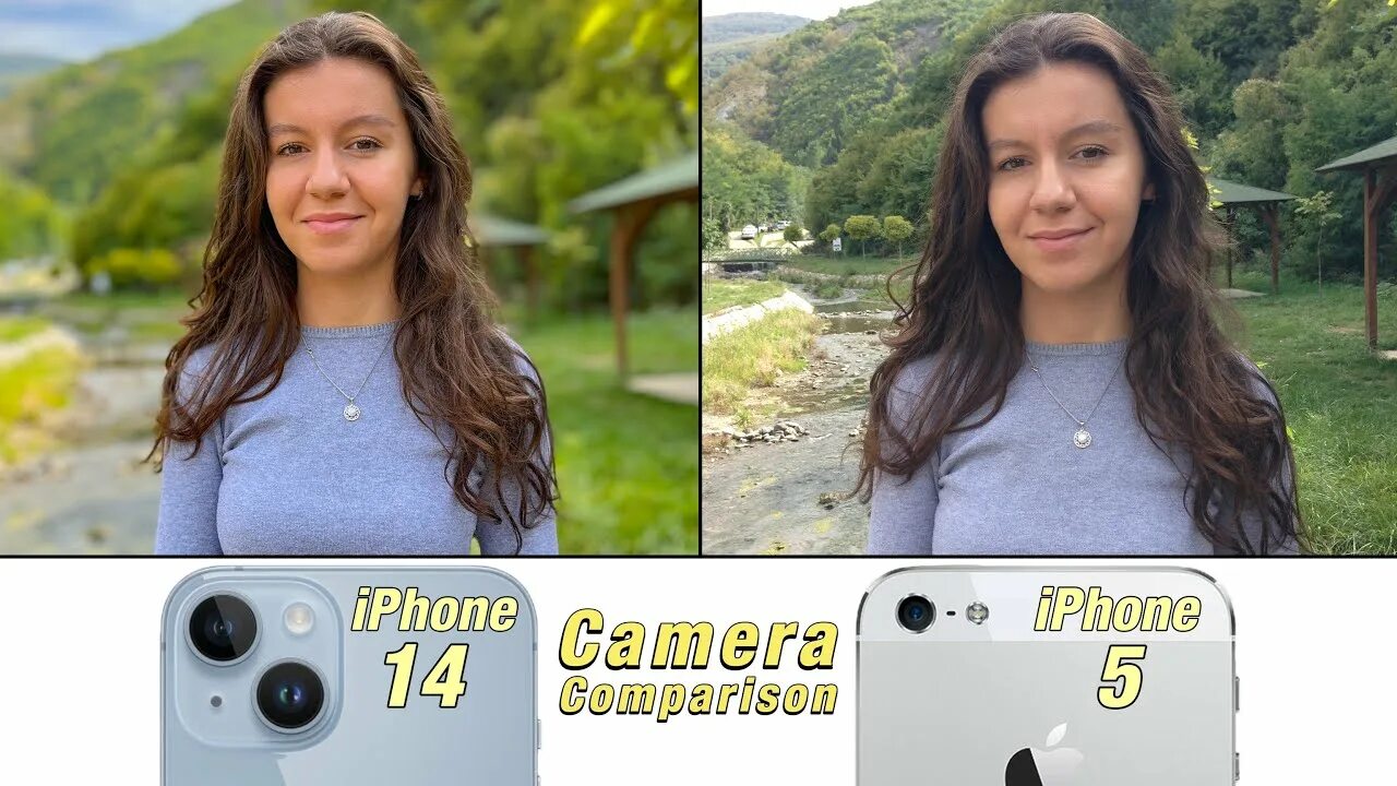 Плохое качество фото на айфон 15 про iPhone 14 vs iPhone 5 Camera Test - YouTube