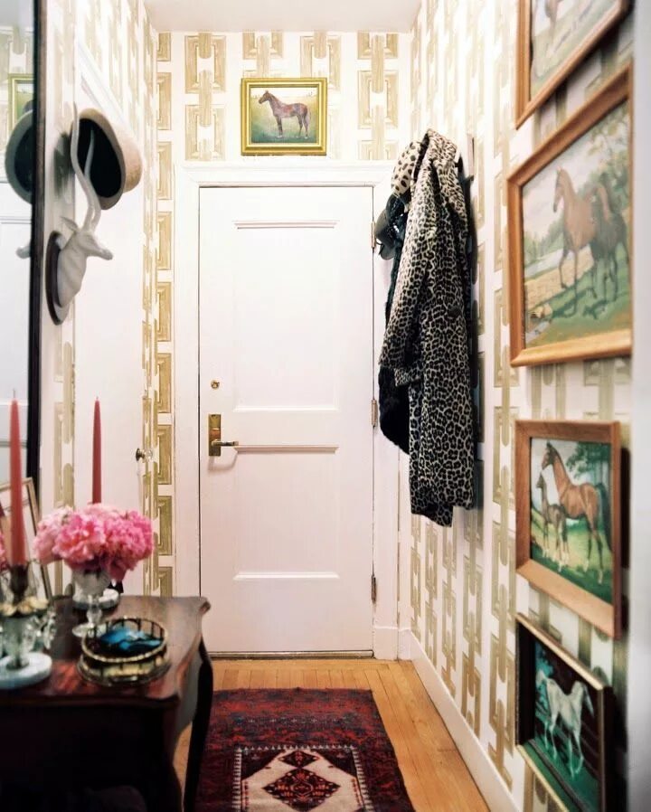 Плохой интерьер прихожей Interiors design: A Glamorous New York Apartment. Home, Interior design, New yor