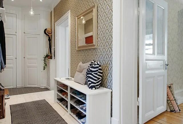Плохой интерьер прихожей from Keltainen talo rannalla-blog Home, Home decor, Nordic style